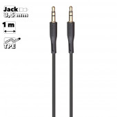 Аудио кабель (AUX) Borofone BL1 Audiolink, черный Аудио кабель (AUX) Borofone BL1 Audiolink, черный