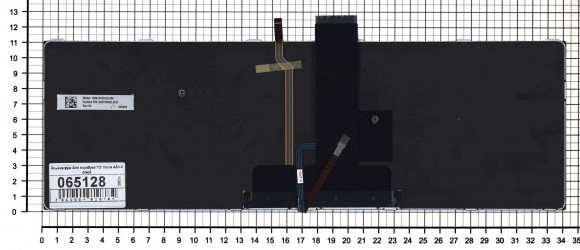 Клавиатура для ноутбука Toshiba Tecra A50-C, черная