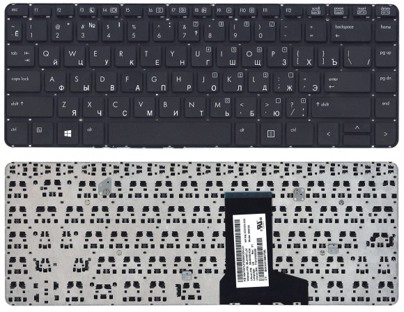 Клавиатура для ноутбука HP ProBook 430 G1, черная