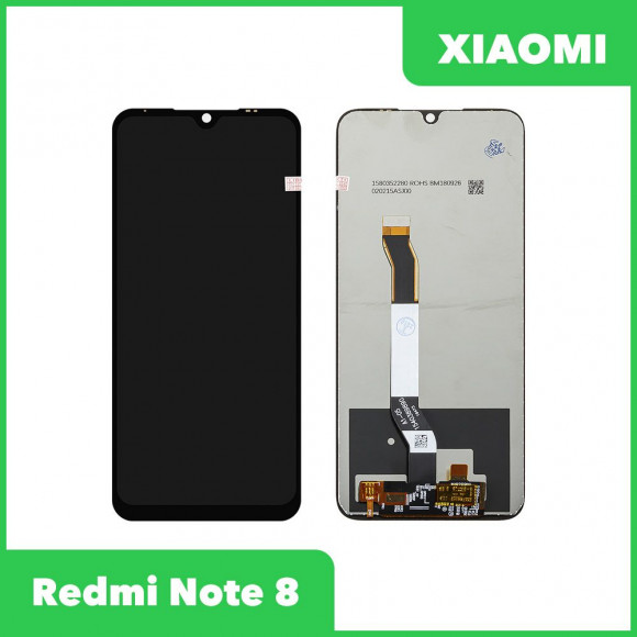 LCD дисплей для Xiaomi Redmi Note 8 в сборе с тачскрином (черный) Premium Quality