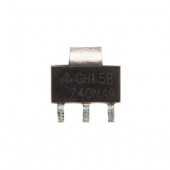 Микросхема GH15B AZ1117CH-ADJTRG1 SOT223 с разбора