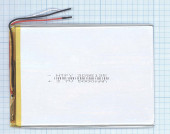 Аккумуляторная батарея Li-Pol (3x90x135мм), 3pin, 3.7В, 5000мАч Аккумуляторная батарея Li-Pol (3x90x135мм), 3pin, 3.7В, 5000мАч