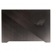 Крышка экрана (матрицы) Asus GL704GM, GL704GV, GL704GW серая металлическая с модулем подсветки логотипа