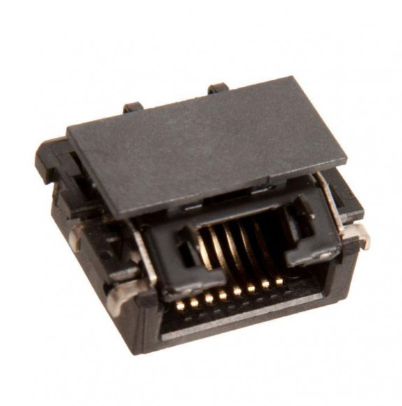 Коннектор Asus LAN JACK 8P 3H STD SUNK R/A