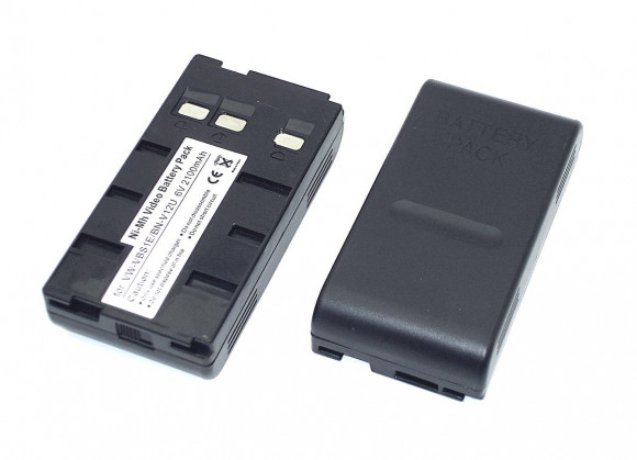 Аккумулятор VW-VBS1E для видеокамеры JVC GR-1U, 6В, 2100мАч, Ni-Mh