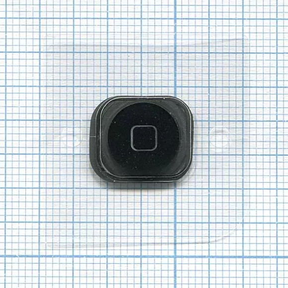Кнопка HOME для телефона Apple iPhone 5C, черный