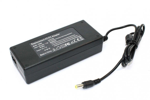 Зарядка (блок питания) для монитора LCD 12V 7A 84W, штекер (5.5х2.1мм)