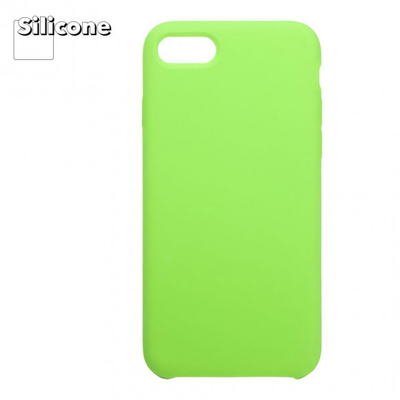 Силиконовый чехол "LP" для Apple iPhone 7, 8 "Protect Cover", салатовый (коробка)